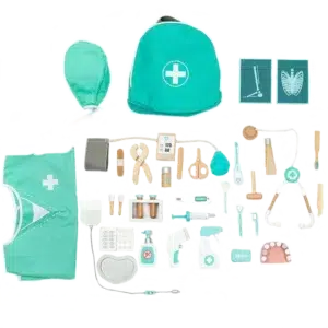 Arztkoffer Kinder, Doktorset - transparenter Hintergrund