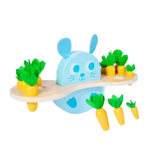 Kaninchen Spielzeug Balancier Spiel - transparenter Hintergrund